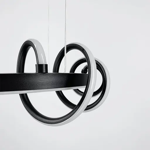 Підвісна LED люстра з кріпленням у двох точках Ø 45 см | Арт. BF 14-500 | Line F - фото 5