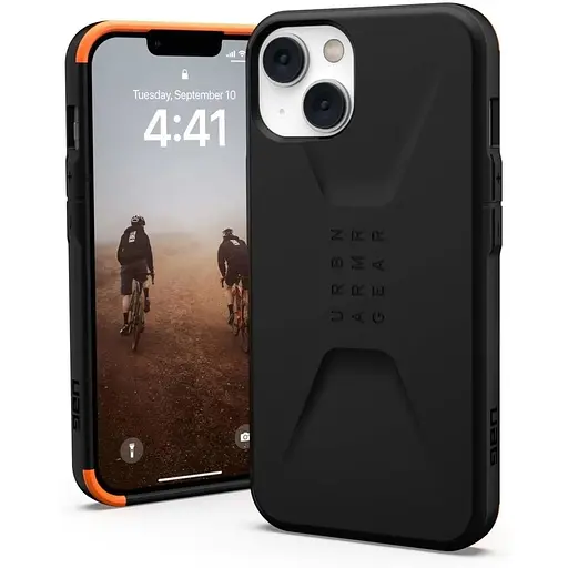 Оригінальний протиударний чохол UAG Civilian для iPhone 14 / iPhone 13 (6.1") Black 114036114040 - фото 7