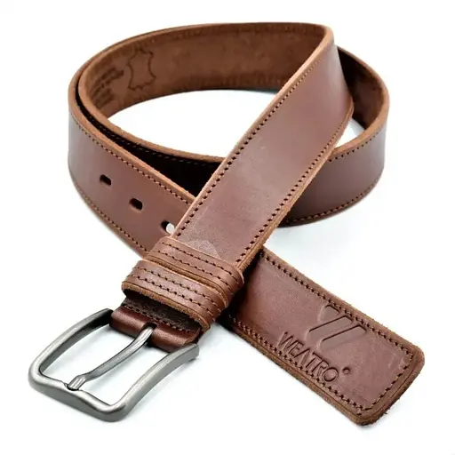 Ремінь шкіряний Weatro чоловічий 115-120 см acs0022053 - фото 1