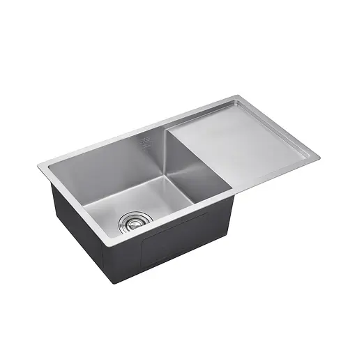 Кухонная мойка Kroner KRP Gebürstet - 7844HM (3,0/1,0 мм) CV025274, Нержавеющая сталь - фото 3