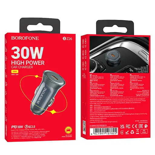 Зарядний пристрій Borofone BZ26 PD30W - фото 4