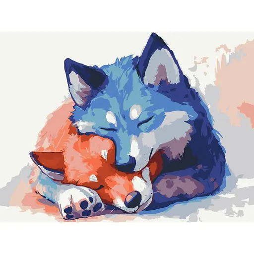 Картина за номерами "Дика ніжність" ©arttem_illustration Art Craft 11710-AC 30х40 см - фото 1