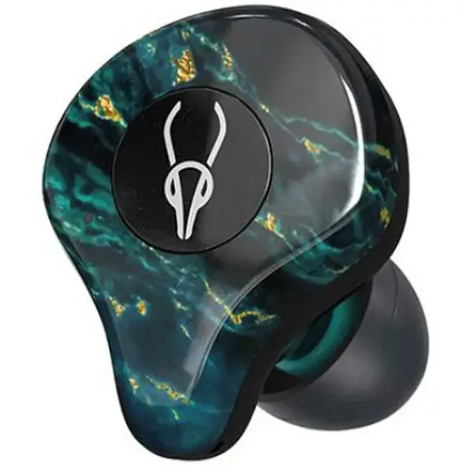 Бездротові Bluetooth навушники Sabbat E12 Ultra Dream Stone c підтримкою aptX чорно-зелені - фото 4