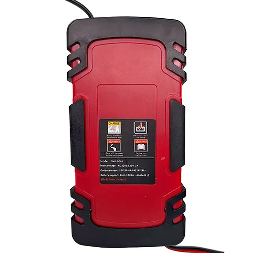 Универсальное зарядное устройство Demuda DMD-DC80 для автомобильных аккумуляторов GEL/AGM 12В/24В 4-100 А/ч - фото 5