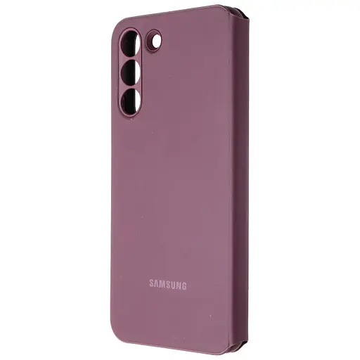 Оригинальный чехол-книжка Samsung Smart Clear View Cover для Galaxy S22 Plus (6.6") Burgundy EF-ZS906CEEGRU - фото 3