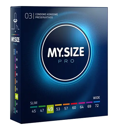 Презервативы My.Size Pro 49, 3 шт