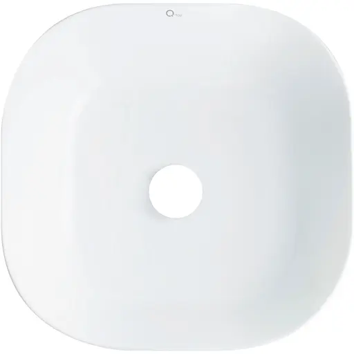 Умивальник Qtap Kolibri 430x430x150 White QT1011K396WN, Білий - фото 1