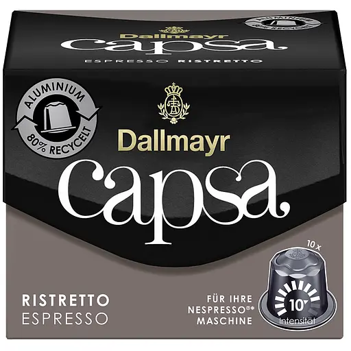 Кофе в капсулах Dallmayr Espresso Ristretto 10 капсул 56 г - фото 1