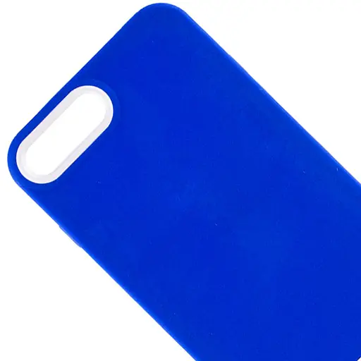 Чехол TPU+PC Bichromatic для Apple iPhone 7 plus/8 plus 5.5 Navy Blue/White - фото 2