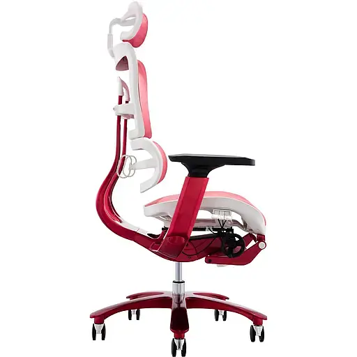 Офисное кресло GT Racer X-815L, красно-белое (X-815L White/Red (W-52)) - фото 4