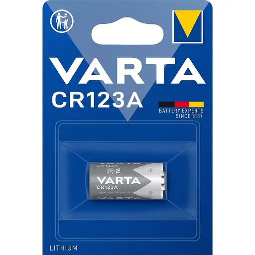 Батарейка Varta CR123A литиевая 3V