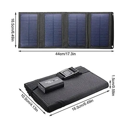 Солнечная панель Solar panel 15W 1xUSB С01549 Зарядное устройство - фото 2