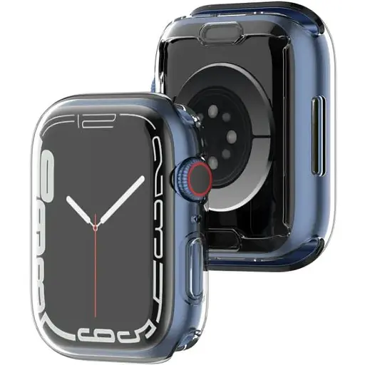 Чохол-накладка DK Silicone Face Case для Apple Watch 45mm (clear) - фото 2