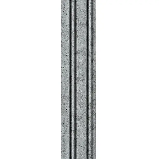 Рейка декоративна Wall Sticker PS 2900х120х12 мм Бетон SW-00002132 - фото 5