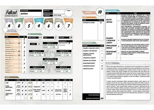 Geekach Games Fallout. Ролевая игра - Стартовый набор (укр.) (GKRP0028) - фото 5