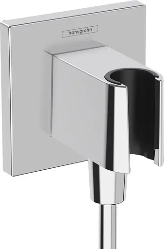 Шлангове під'єднання Hansgrohe FixFit Porter E з тримачем Chrome 26889000, Хром - фото 1