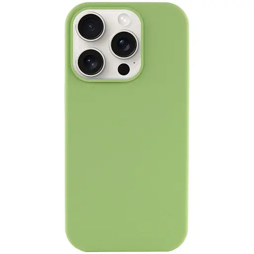 Чохол Epik Silicone Case Full Protective AA NO LOGO для Apple iPhone 15 Pro 6.1 М'ятний/Mint - фото 1
