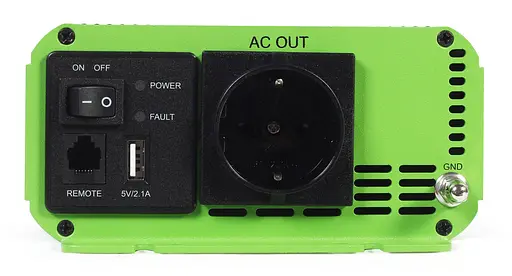 Автомобильный инвертор постоянного тока EnerGenie EG-PWC-PS1000-01 с чистой синусоидой 12 в 1000 Вт - фото 3