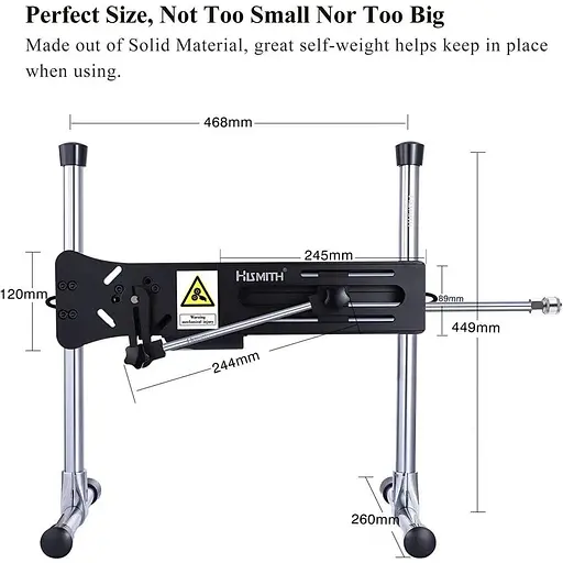 Смарт секс-машина Hismith AK-01-Black Sex Machine APP - фото 2