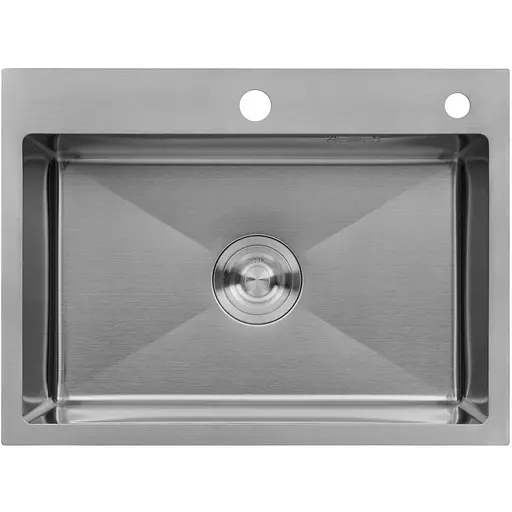 Кухонна мийка Kroner KRP Gebürstet - 5843HM ​​(3,0/1,0 мм) (CV022801) - фото 1