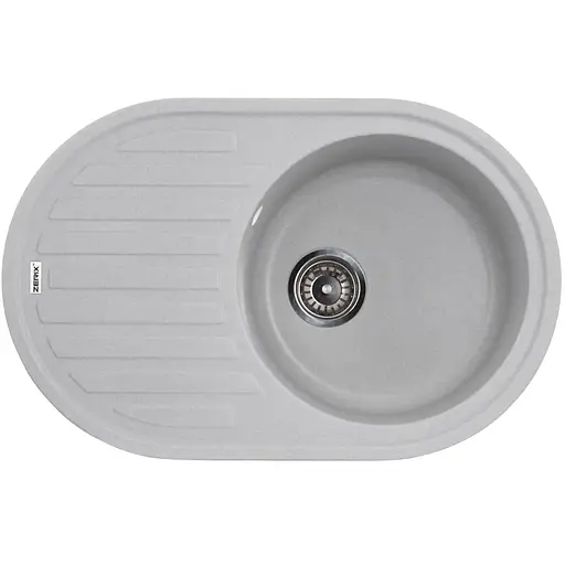 Кухонная мойка Zerix ZS-7750R-09 gray ZX4559, Серый - фото 1