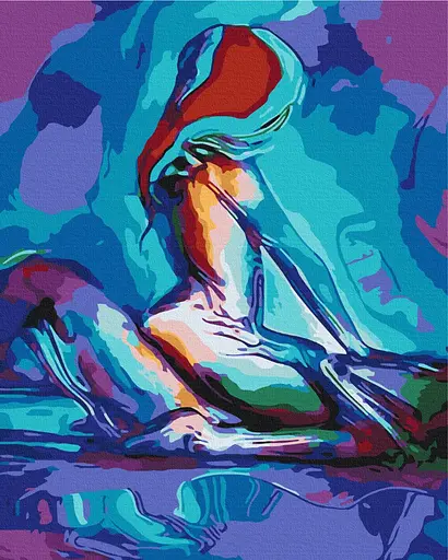 Картина за номерами на підрамнику Brushme Кольори пристрасті