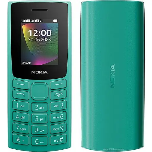 Мобільний телефон Nokia 106 DS 2023 Emerald Green (1GF019BPJ1C01) UA UCRF