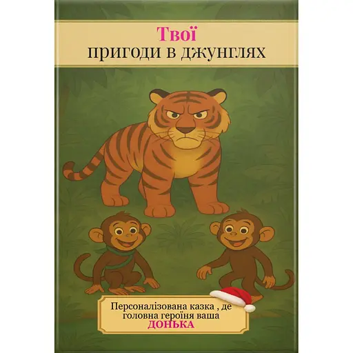 Твои приключения в джунглях. Персонализированная сказка для вашей дочери - Анар Алекперов - фото 1