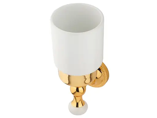 Склянка для зубних щіток Kugu Pan 006G золотий - фото 2