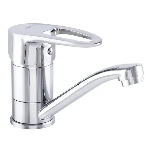 Смеситель для умывальника Zerix PED-B 180 ZX0065 Хром - фото 1