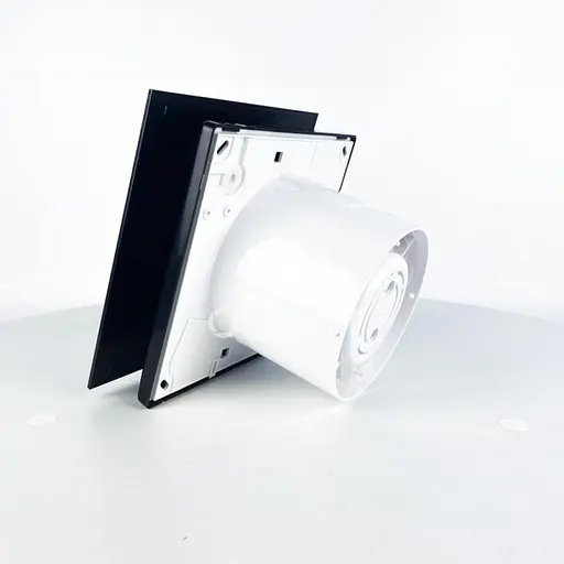 Декоративный малошумный вентилятор Vents 100 Солид Л черный сапфир - фото 4