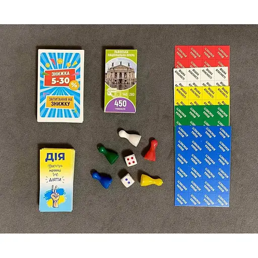 Настольная игра монополия "Львов открыт для мира" 019958 - фото 3