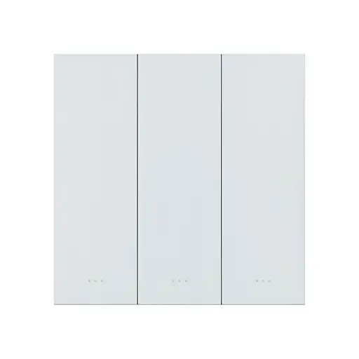 Розумний вимикач світла на 3 канали ZigBee Akubela SM-3G White (00-00002837)