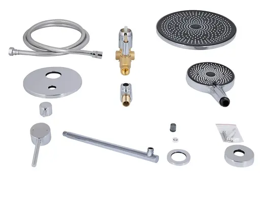 Душевая система универсальная Qtap Scorpio Chrome скрытого монтажа QTSCO113CRM45896 - фото 6