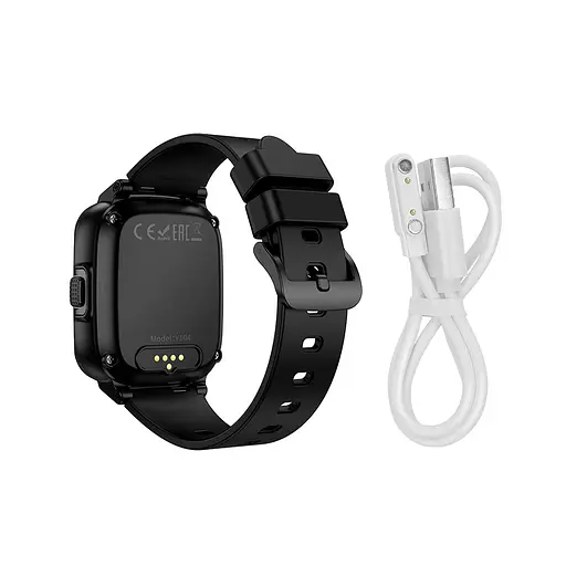 Детские смарт часы Hoco Y104, 4G GPS Wi-Fi HD камера 1.69" HD-дисплей Black Box - фото 4