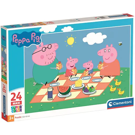  Пазл Clementoni Мaxi Peppa Pig 24 елементи (24028) - фото 1