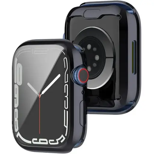 Чехол-накладка DK Silicone Face Case для Apple Watch 41mm (gun metal) - фото 2