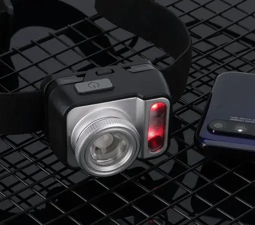 Налобний ліхтар Boruit B36 XP-G2 + 2*3030 650 Lm червоне світло Ліхтарик - фото 9