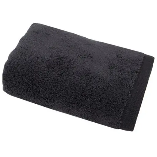 Рушник махровий Lotus Home Готель Premium Microcotton Black  90х150 см (svt-2000022344555)