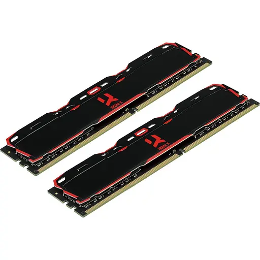 Модуль памяти DDR4 Goodram Iridium X 32GB (2x16GB) 3200MHz Black (IR-X3200D464L16A/32GDC) [148719] - фото 3
