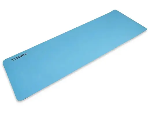 Коврик спортивный Toorx Yoga Professional TPE 183 х 60 х 0,6 см для йоги и фитнеса Azzurro/Antracite (MAT-183) - фото 1