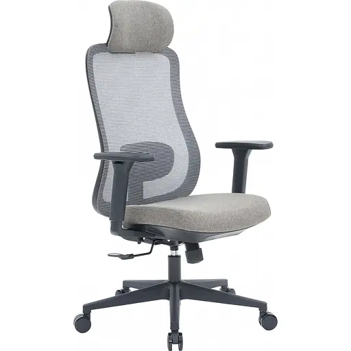 Офісне крісло OfficePro Wave OC599-B-DG-DG Black/Dark Gray [148648] - фото 2