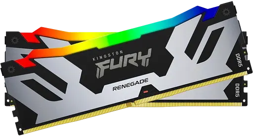 Оперативная память Kingston Fury 64GB (2x32GB) DDR5 6400MHz Renegade RGB (KF564C32RSAK2-64)