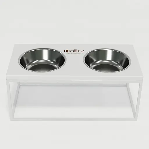 Hollky Base XL20 — миски на підставці для великих собак (2 × 1,8 л) - фото 6
