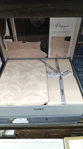 Постельное белье Payava Beige Жаккард Clasy pbe0052059 - фото 2