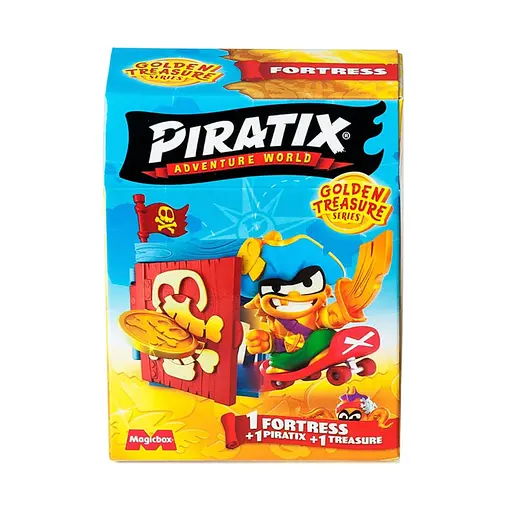 Дитячий іграшковий набір з фігурками "Фортеця" PIRATIX PPX1D212IN00 серії "Golden Treasure" - фото 1