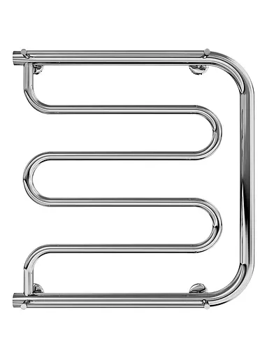 Водяна рушникосушка Mario Фокстрот Inox 530x570/500 1.8.044626.P, Хром, нижнее - фото 2