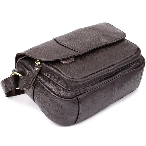 Сумка Vintage из натуральной кожи для женщин 23.5х17х10 см sum0027569 - фото 6