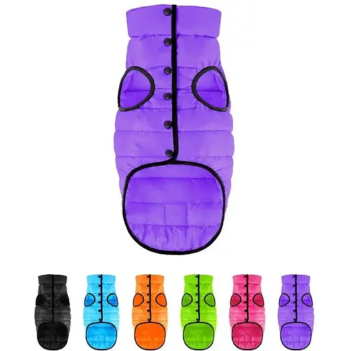 Курточка для собак AiryVest One розмір XS 25 фіолетовий [CD]