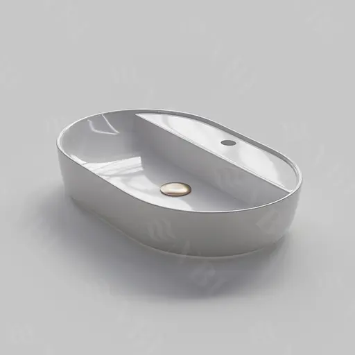 Умивальник VBI Terni white накладний VBI-011800, Білий - фото 2